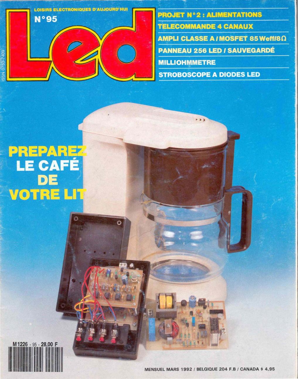 Première page de led numero095