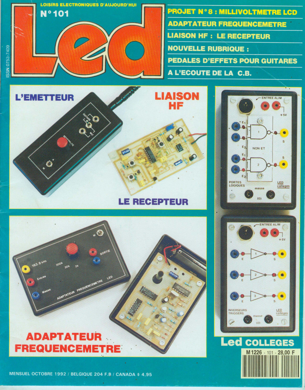 Première page de led numero101
