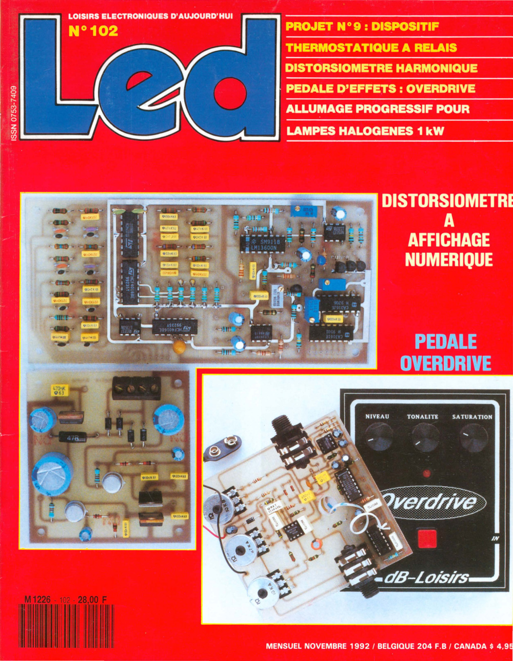 Première page de led numero102