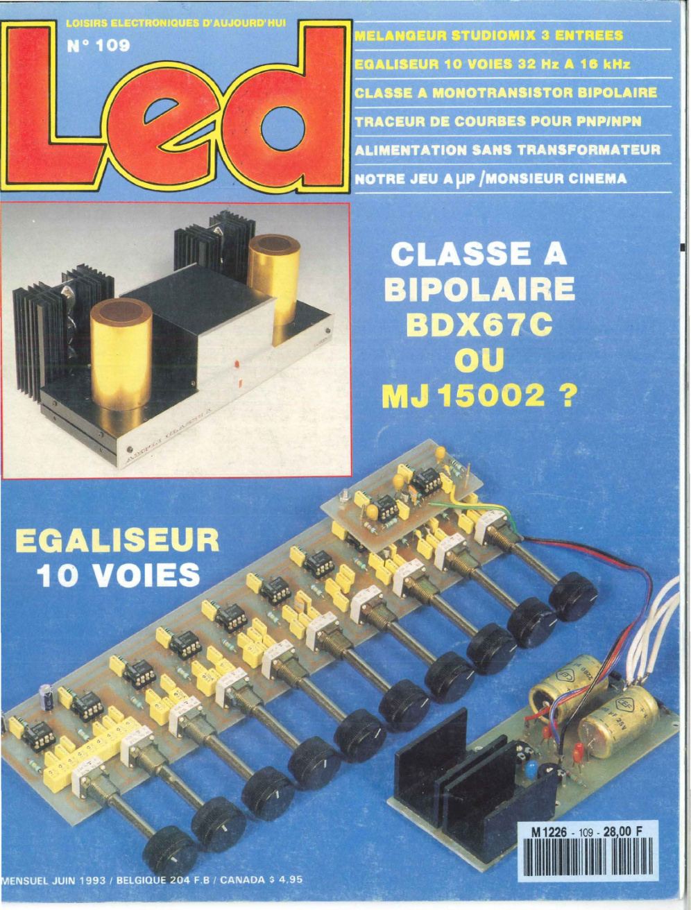 Première page de led numero109