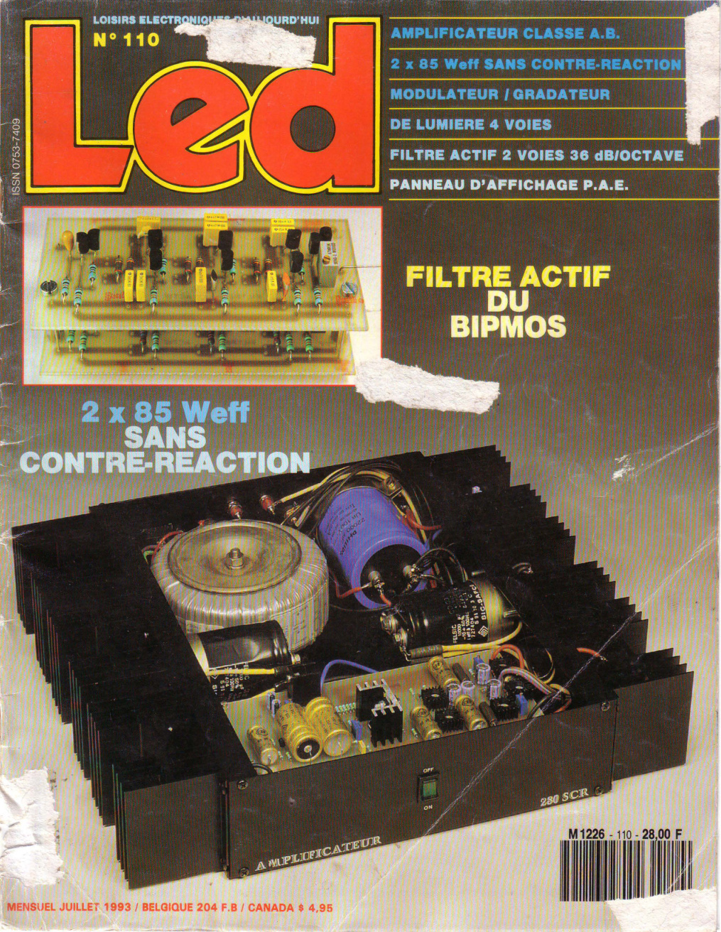Première page de led numero110