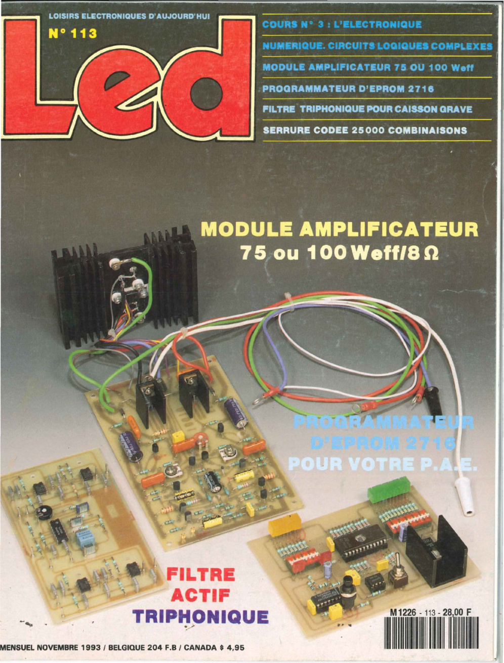 Première page de led numero113