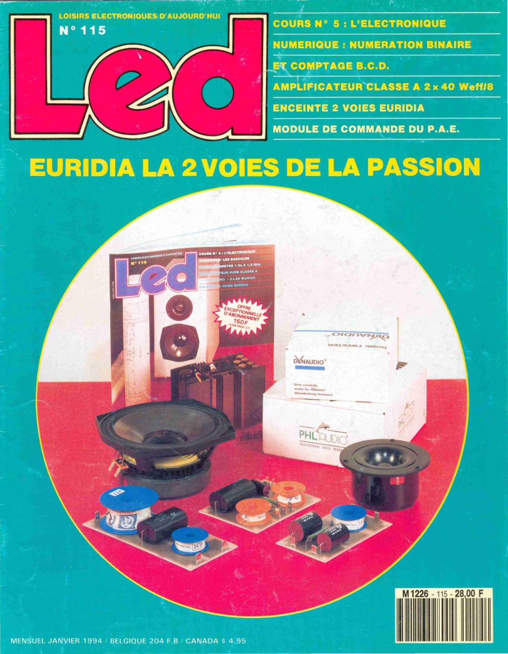 Première page de led numero115
