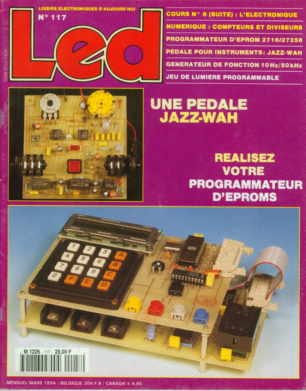 Première page de led numero117