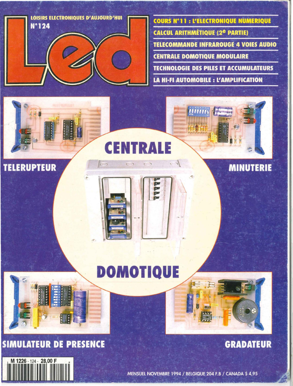 Première page de led numero124