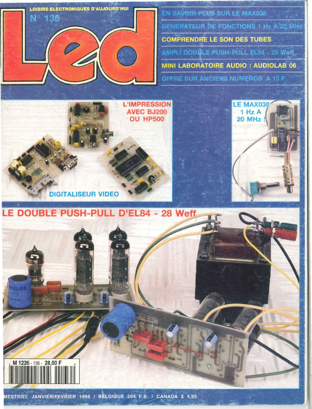 Première page de led numero136