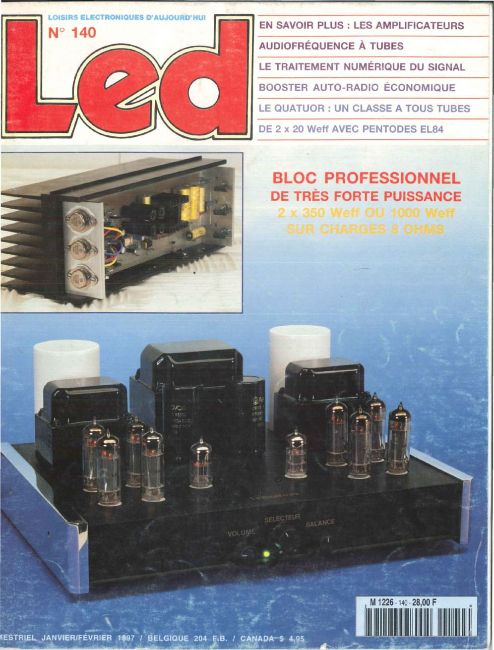Première page de led numero140