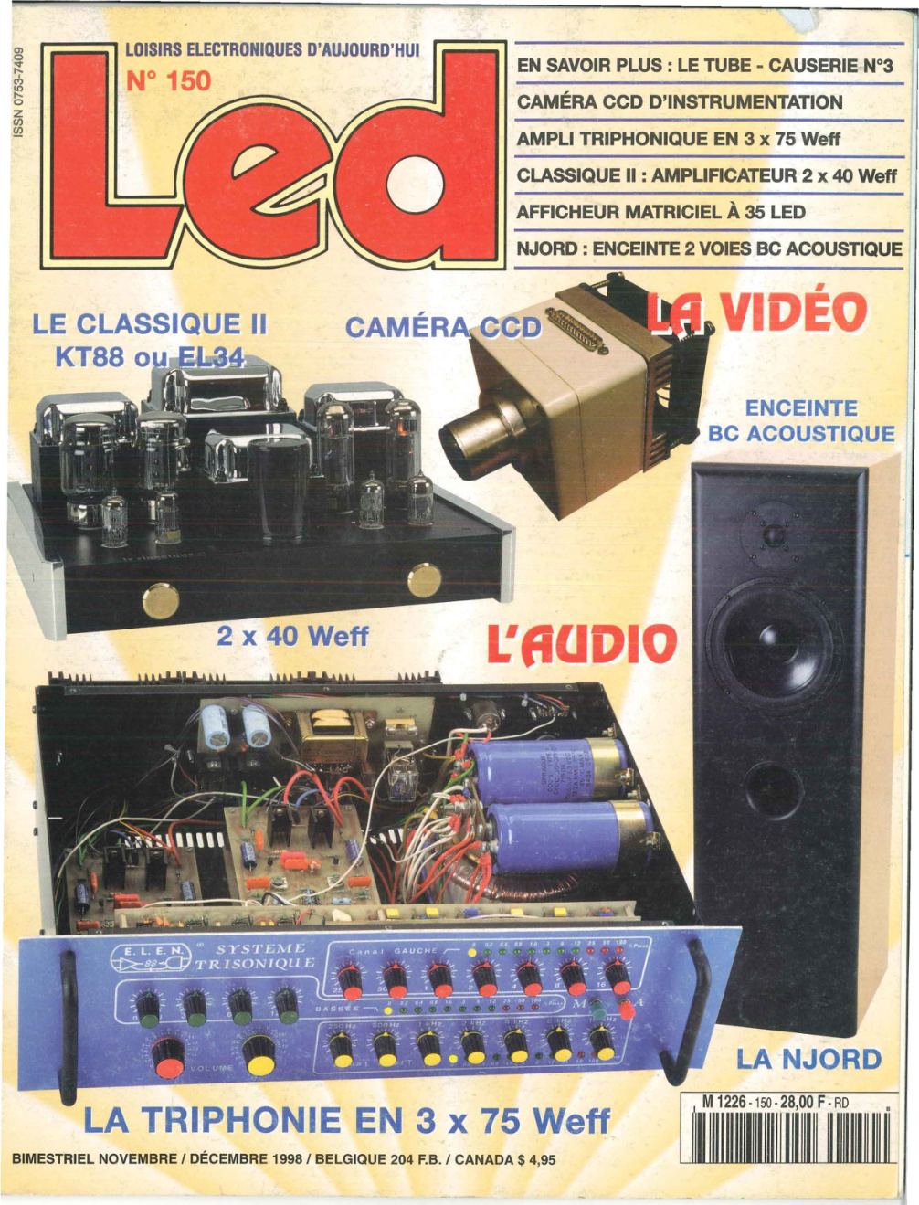 Première page de led numero150