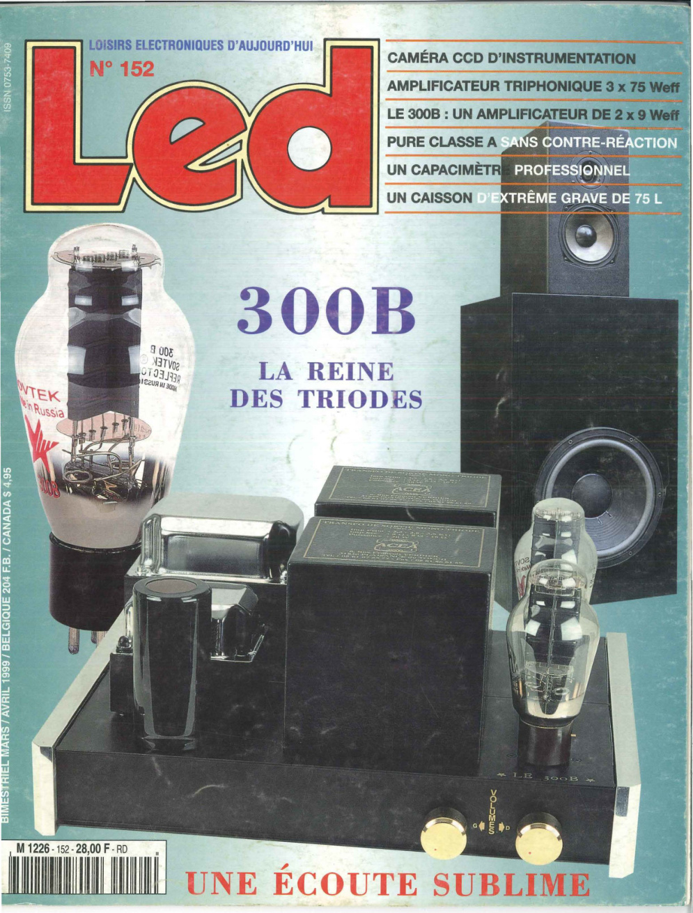 Première page de led numero152