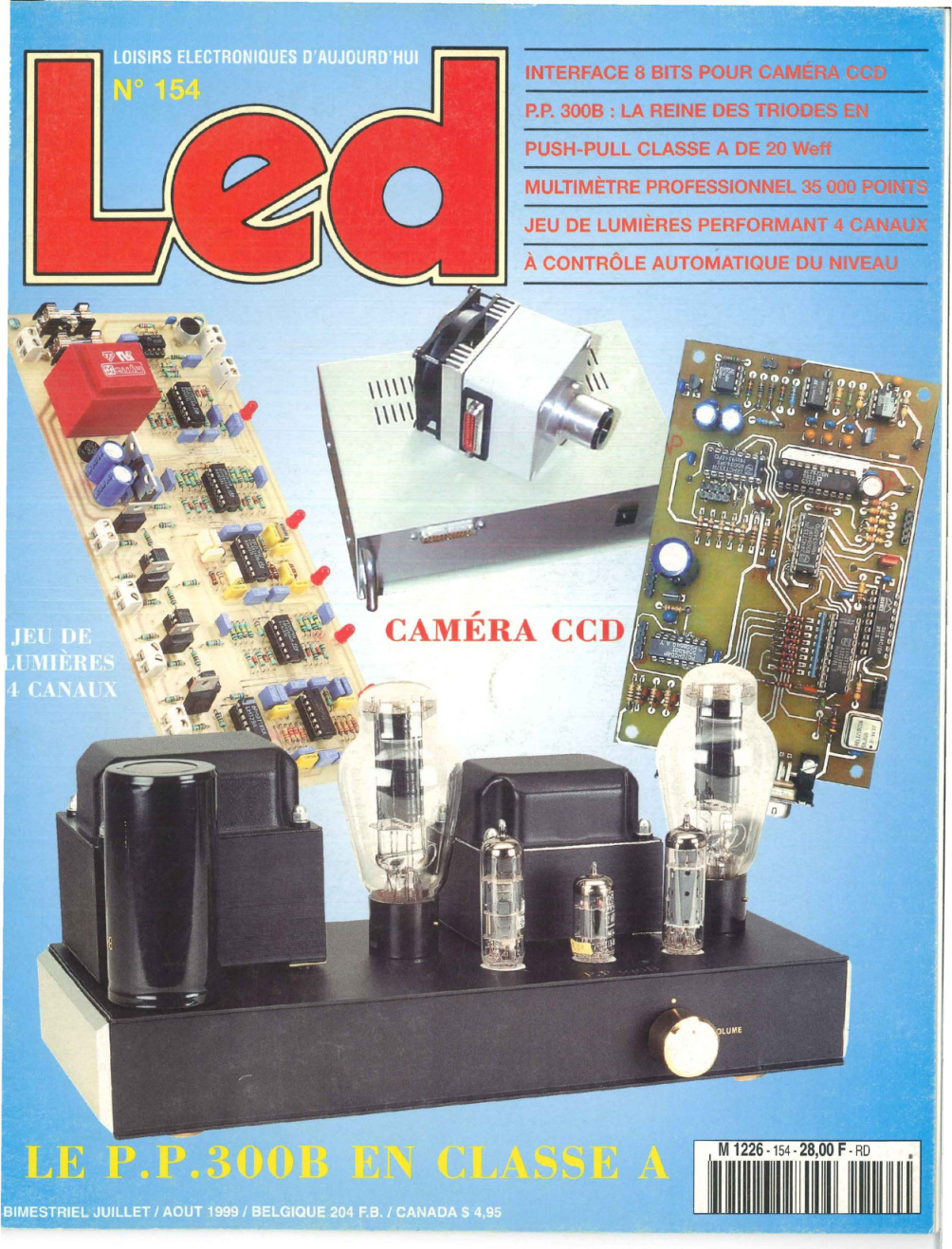 Première page de led numero154