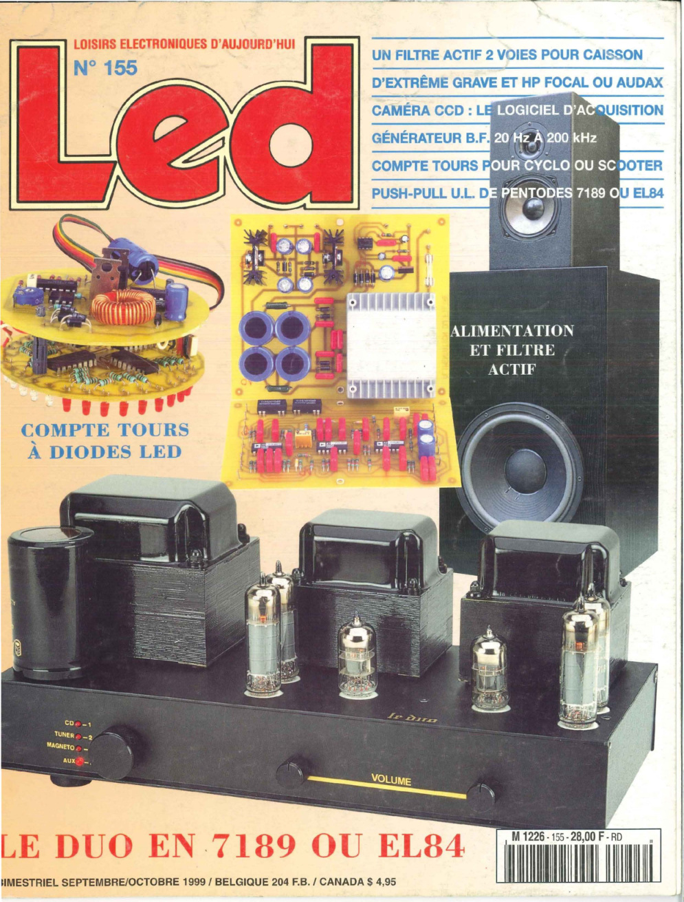 Première page de led numero155