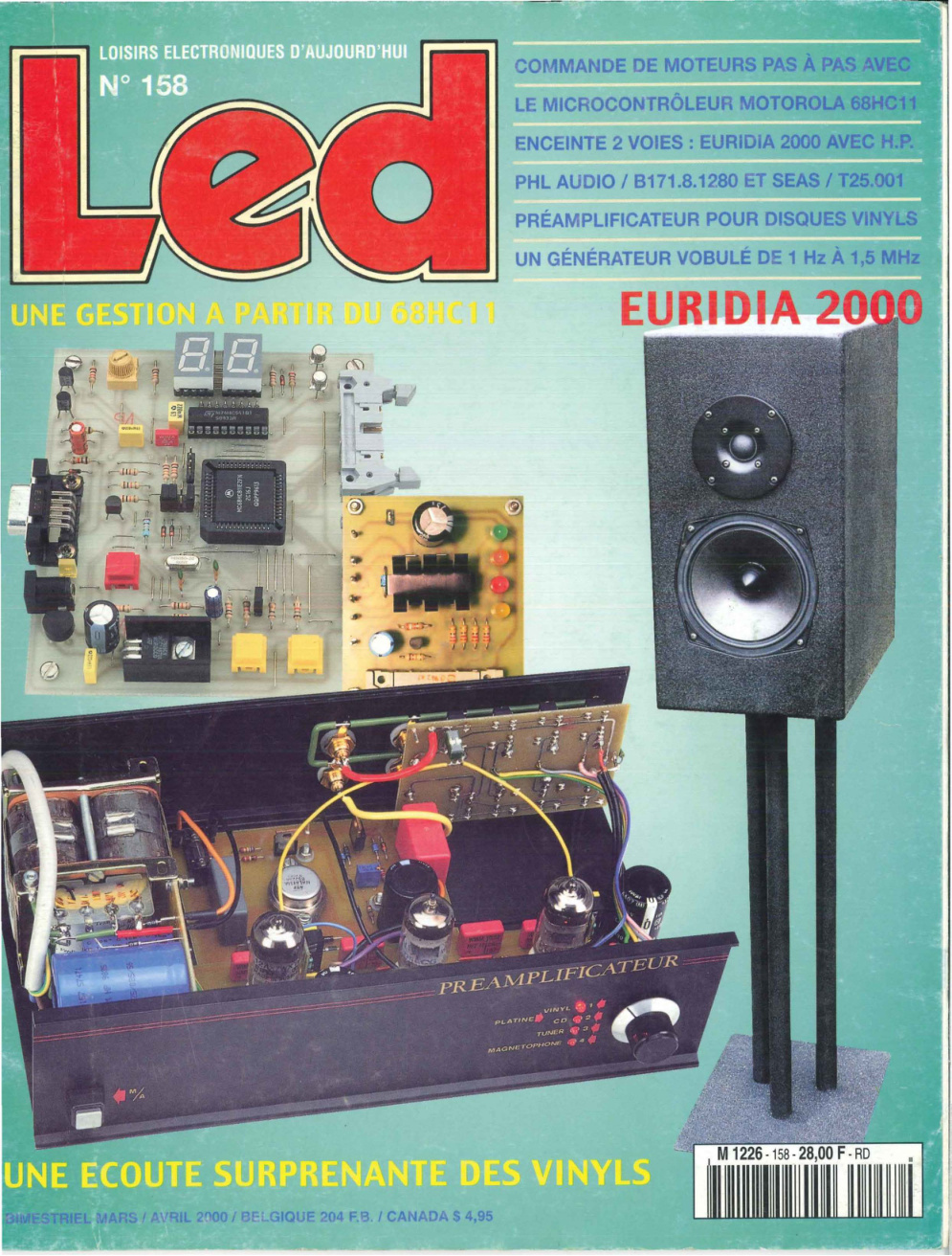 Première page de led numero158