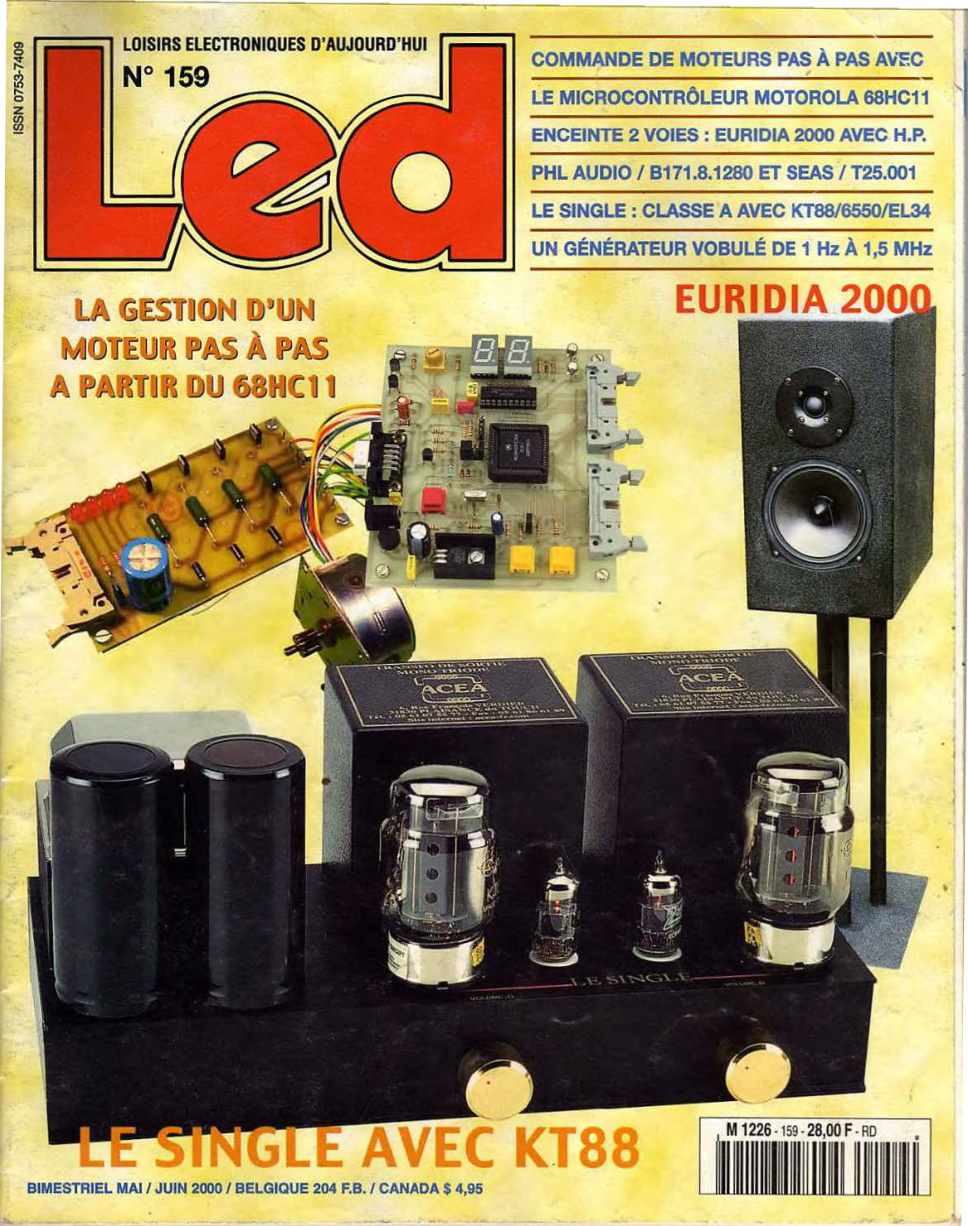 Première page de led numero159