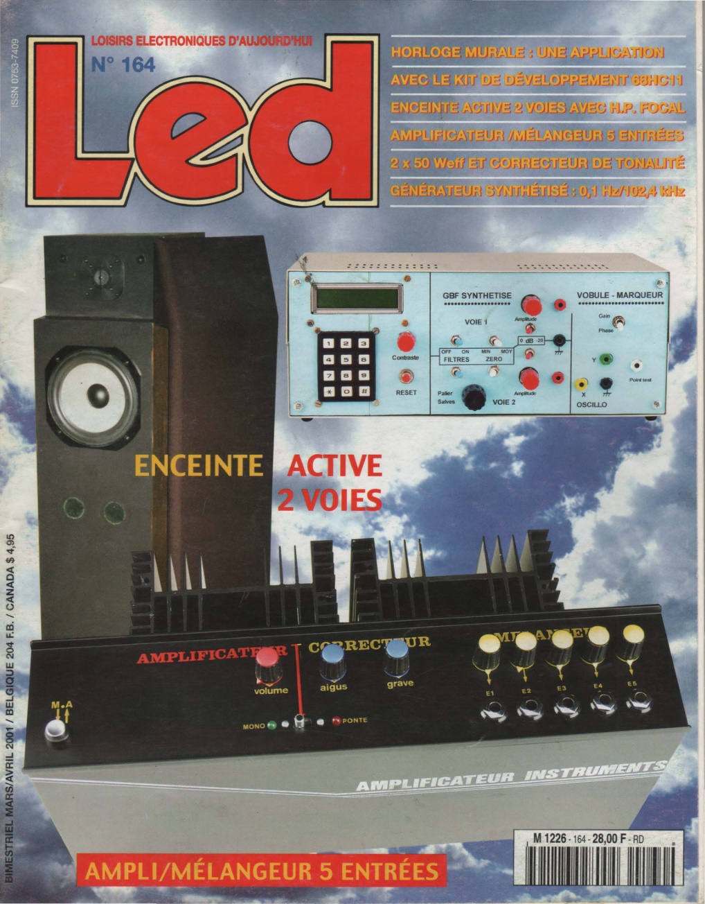 Première page de led numero164