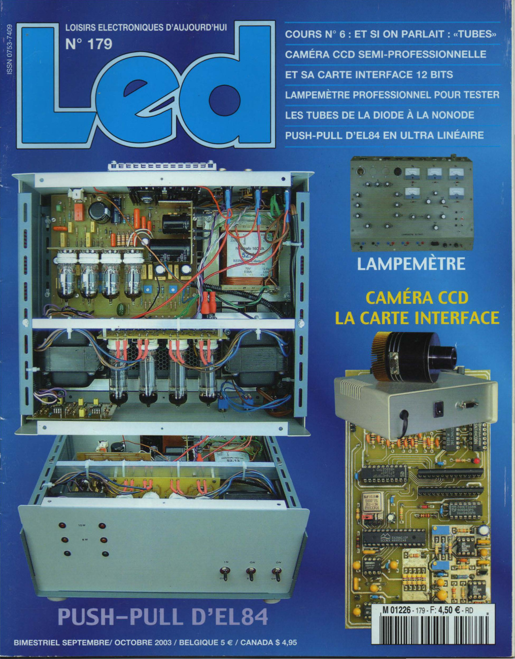 Première page de led numero179