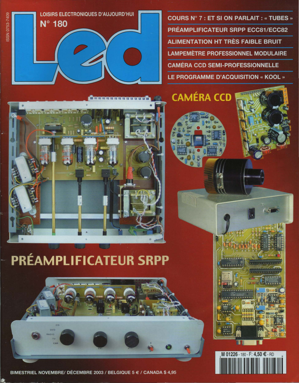 Première page de led numero180