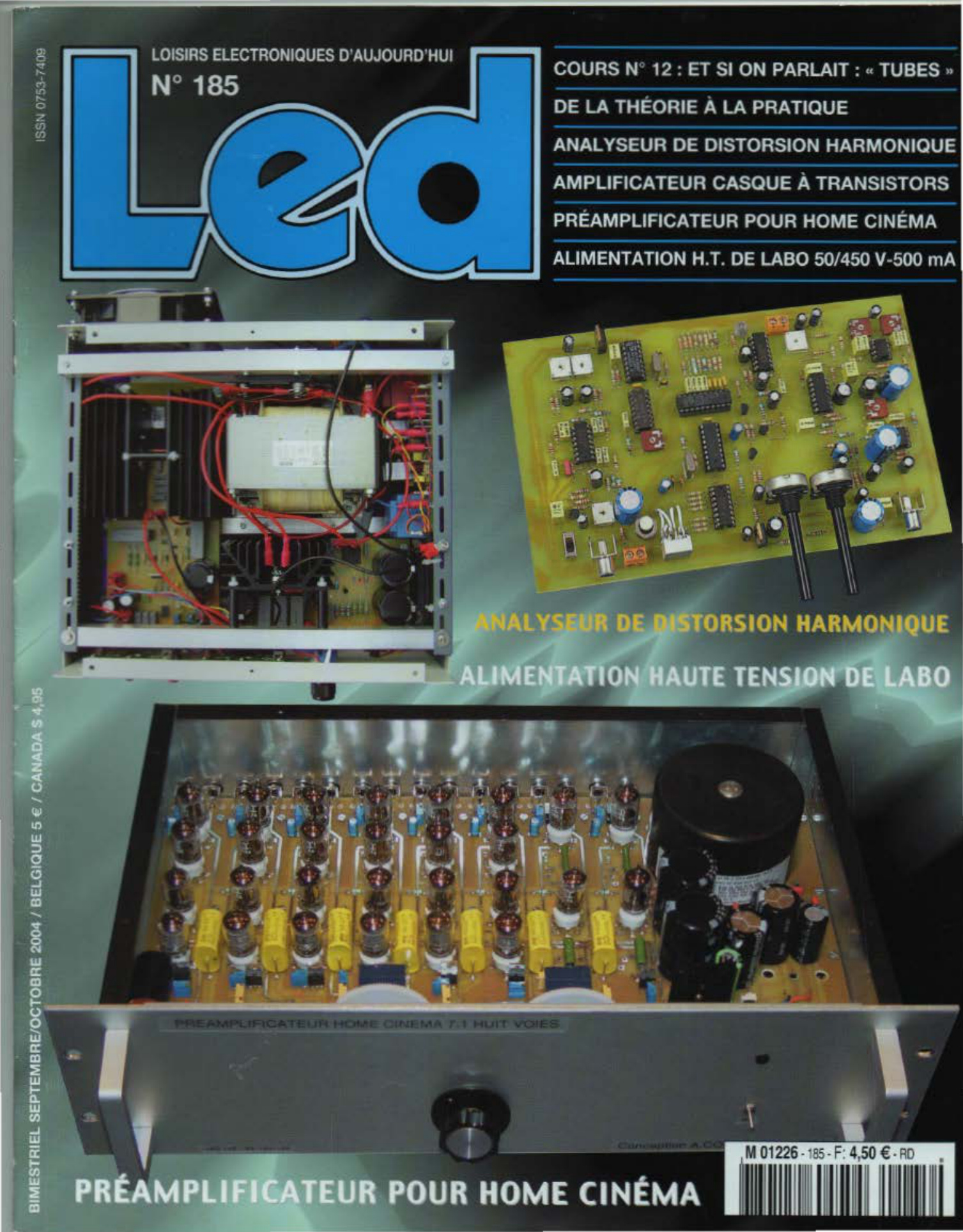 Première page de led numero185
