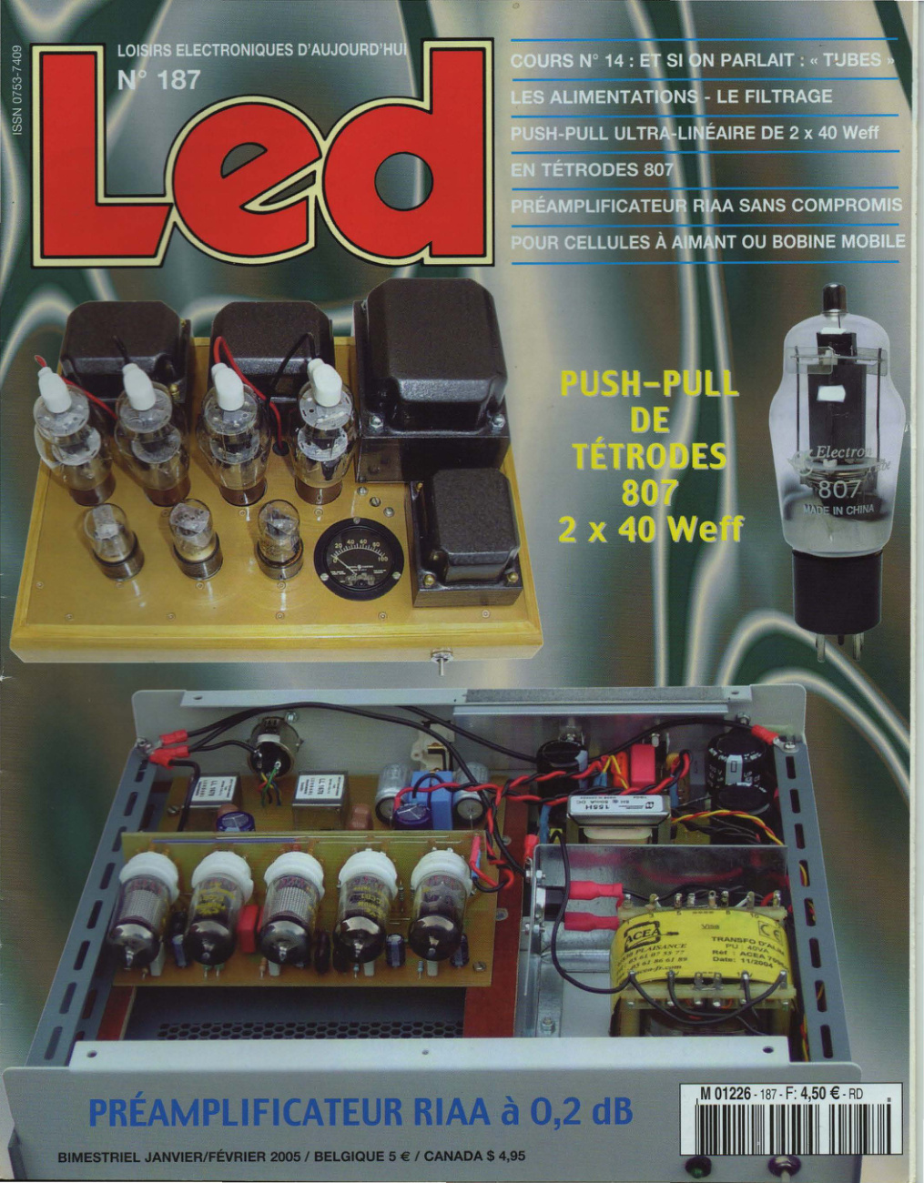 Première page de led numero187
