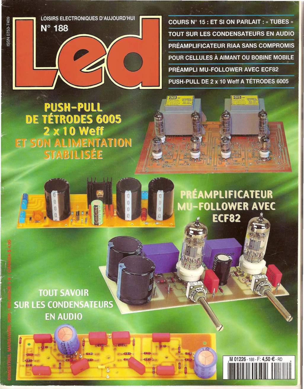 Première page de led numero188