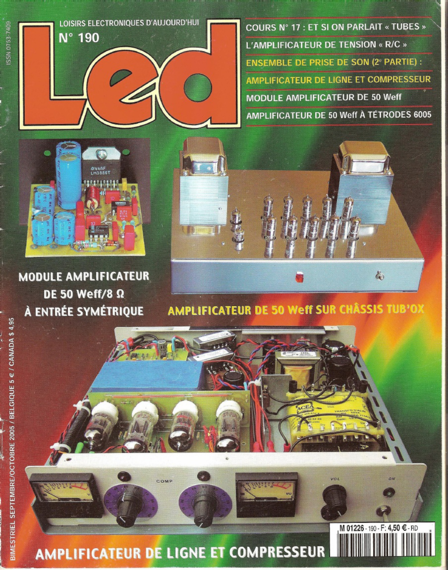 Première page de led numero190