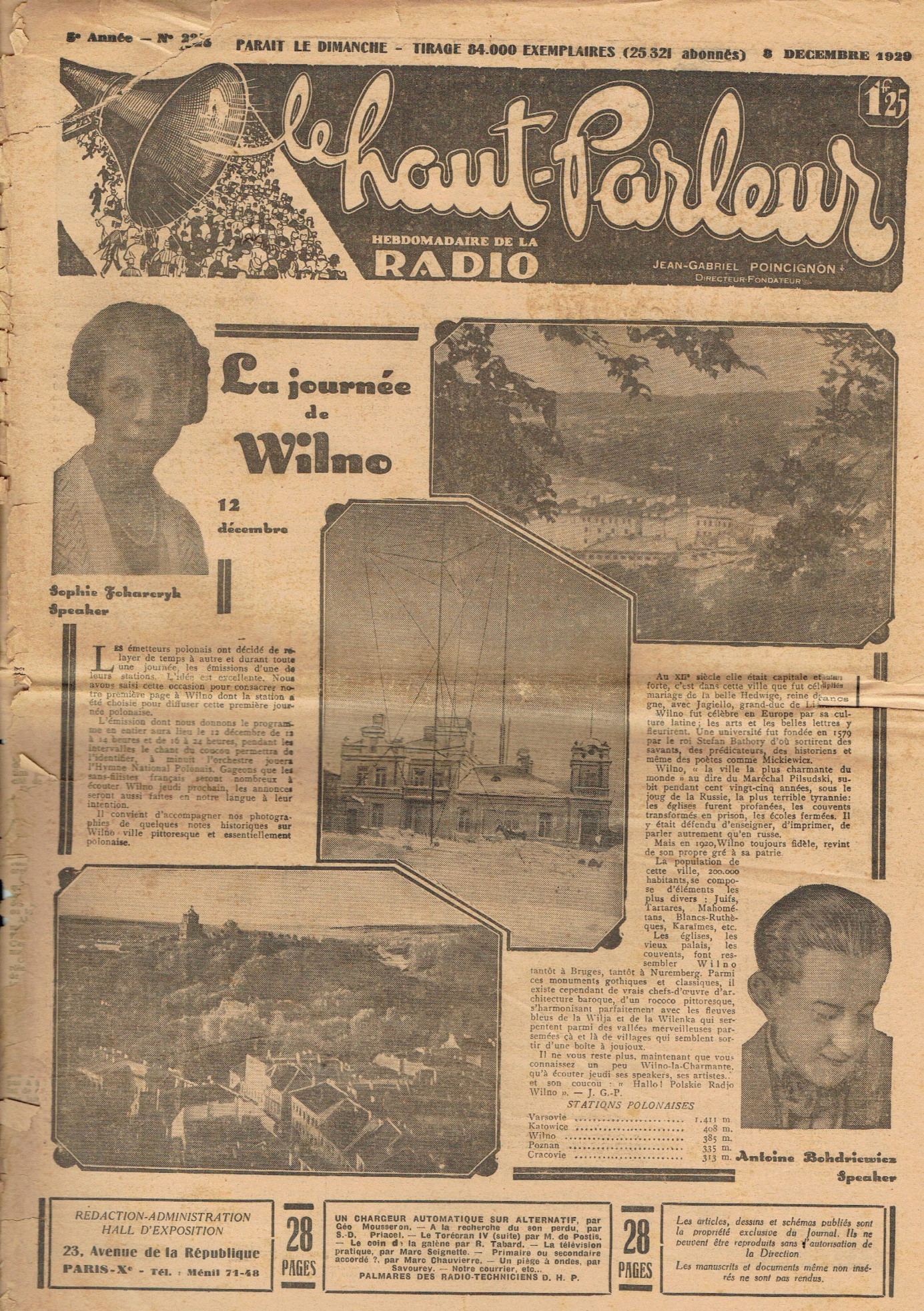 Première page de lehautparleur numero0225
