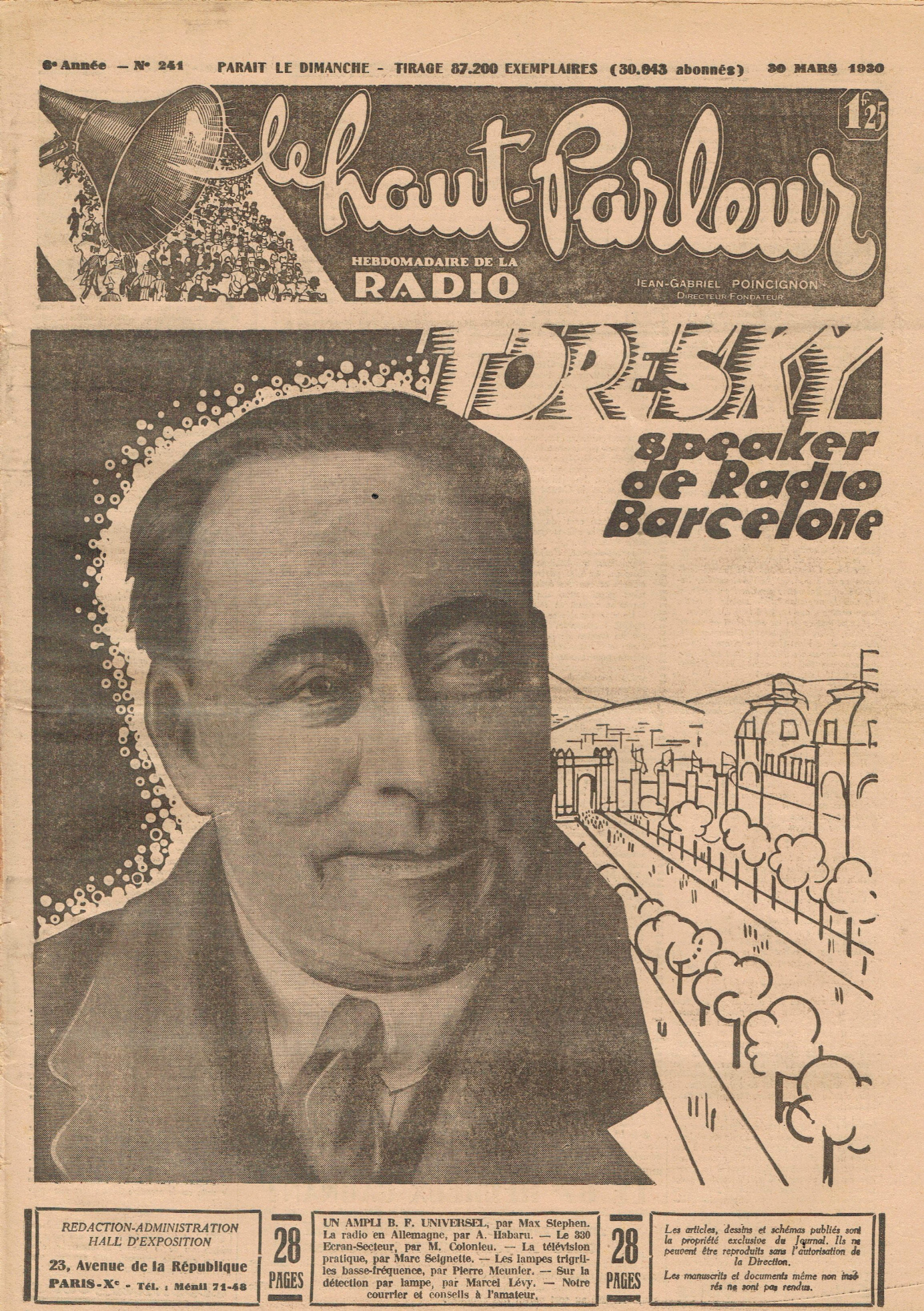 Première page de lehautparleur numero0241