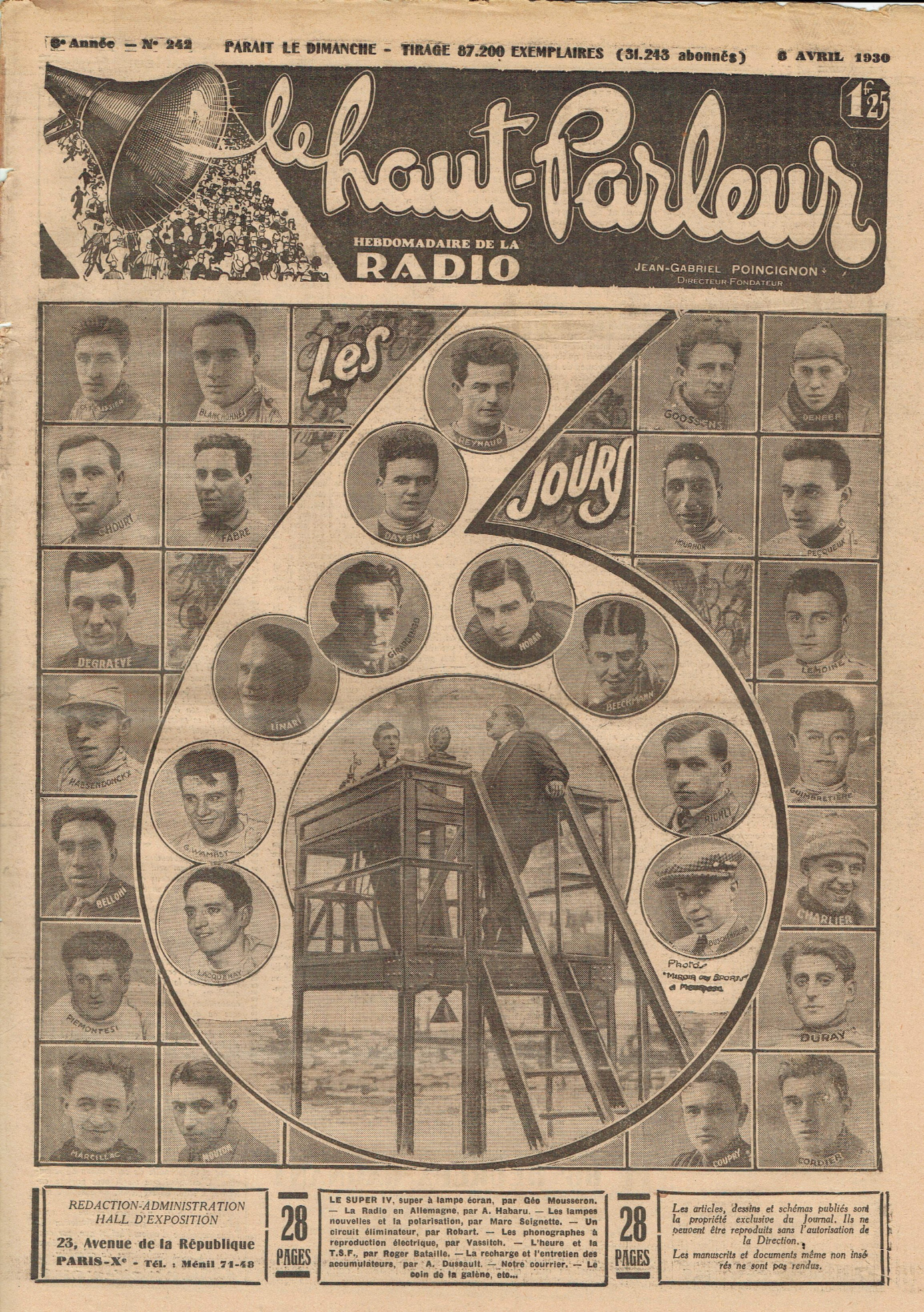 Première page de lehautparleur numero0242