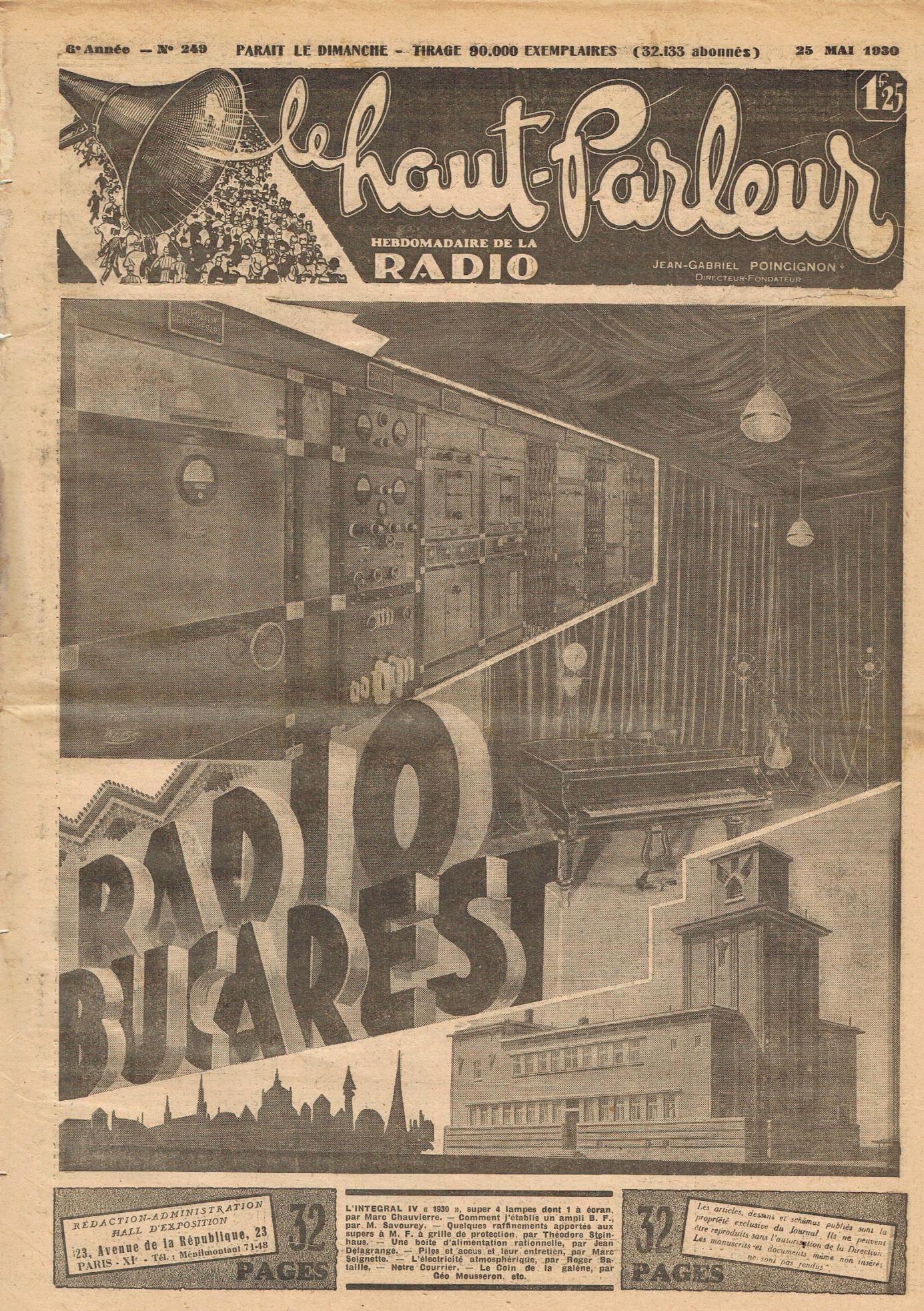 Première page de lehautparleur numero0249