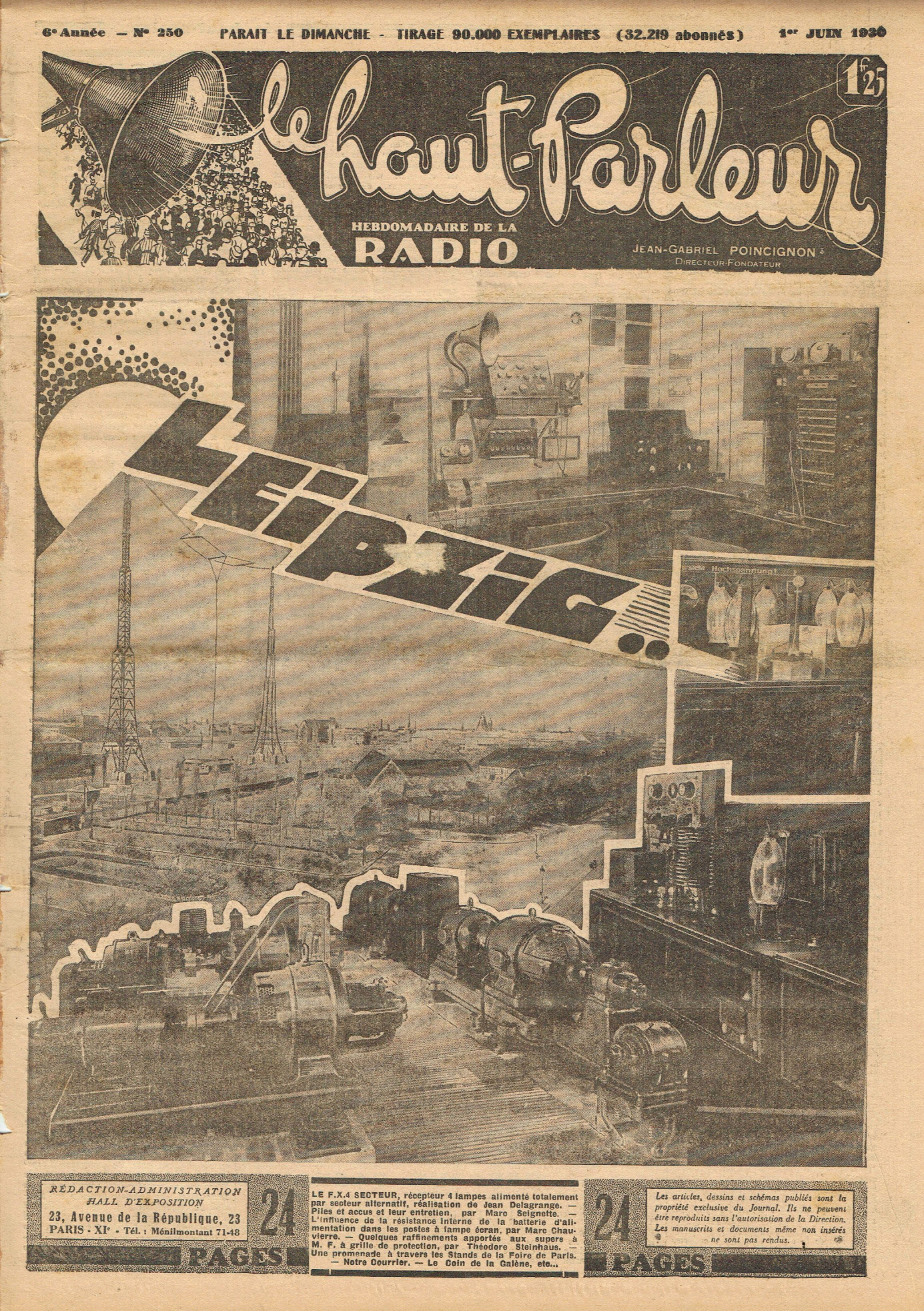 Première page de lehautparleur numero0250
