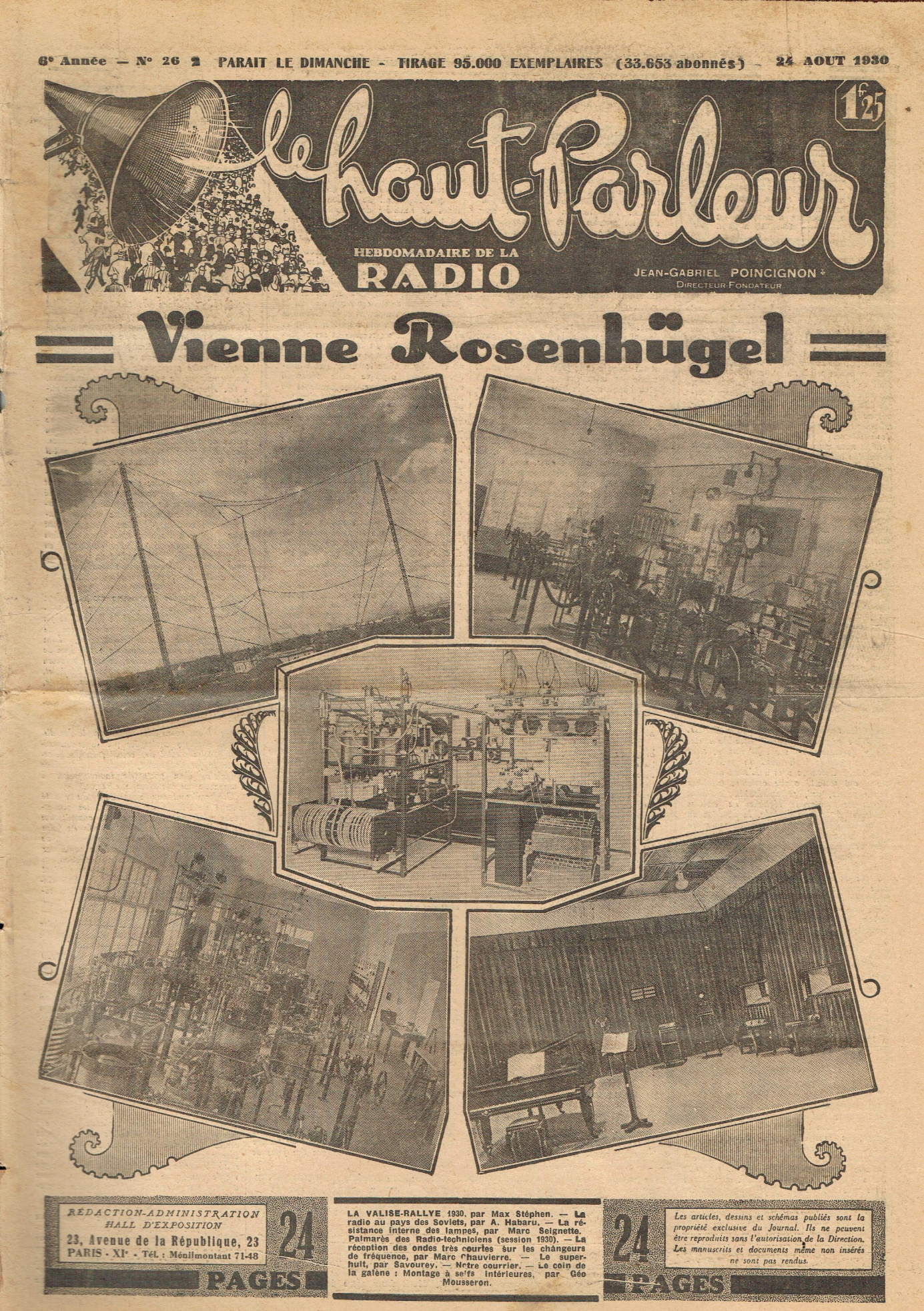 Première page de lehautparleur numero0262