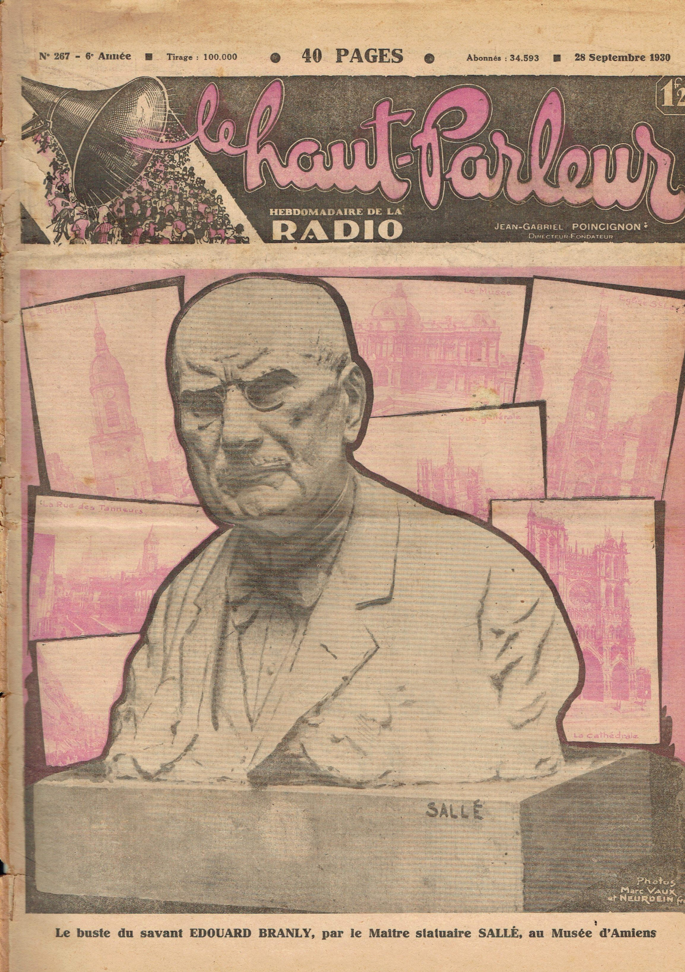 Première page de lehautparleur numero0267