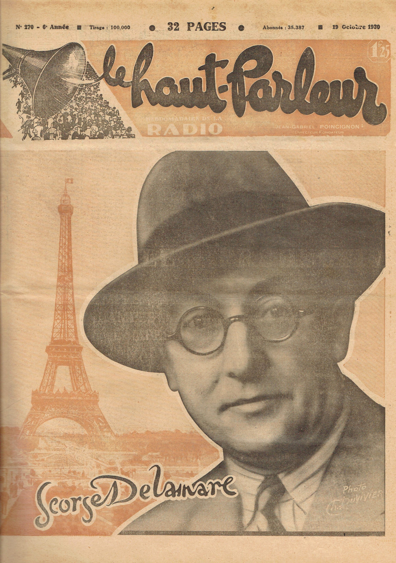 Première page de lehautparleur numero0270