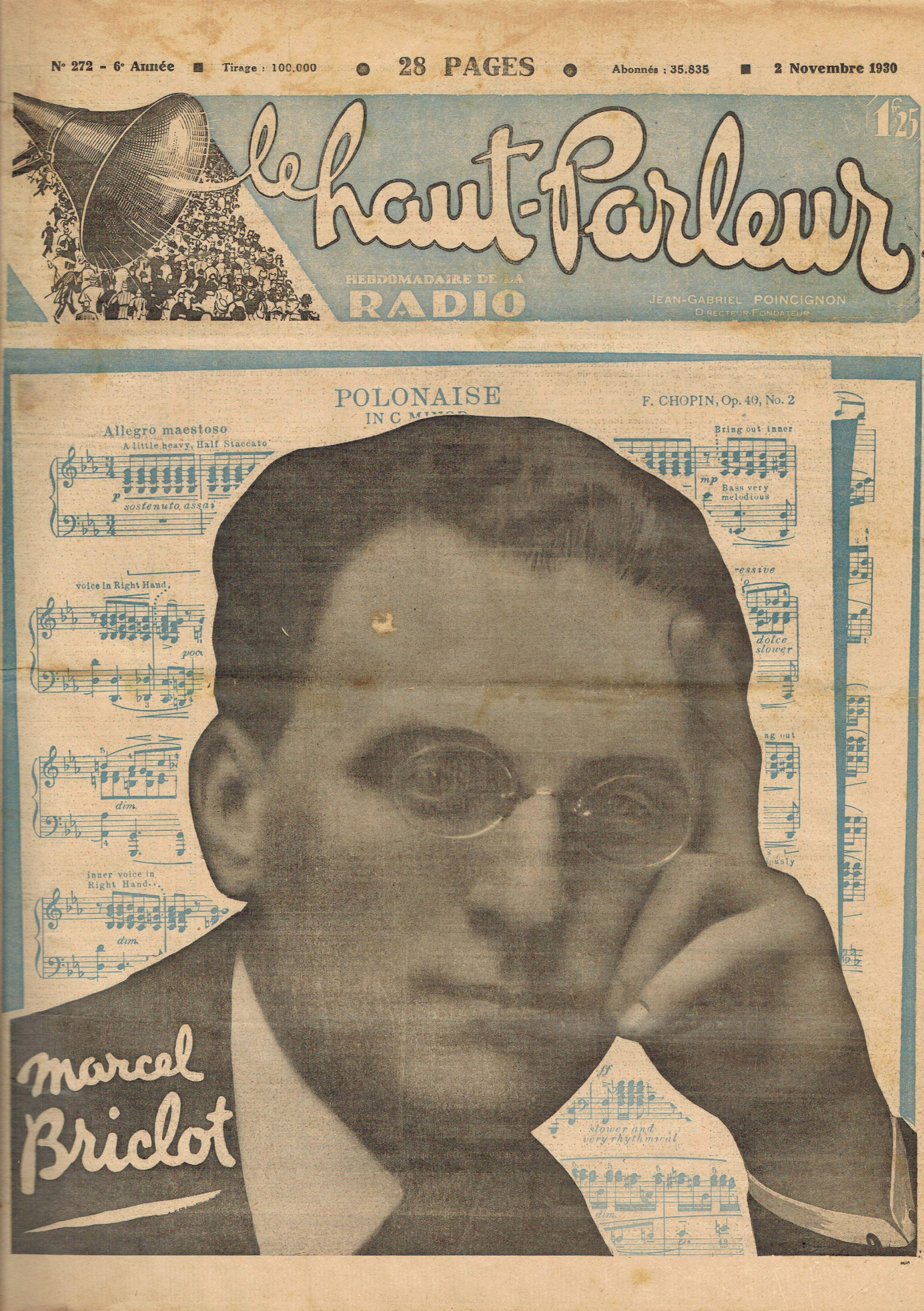 Première page de lehautparleur numero0272
