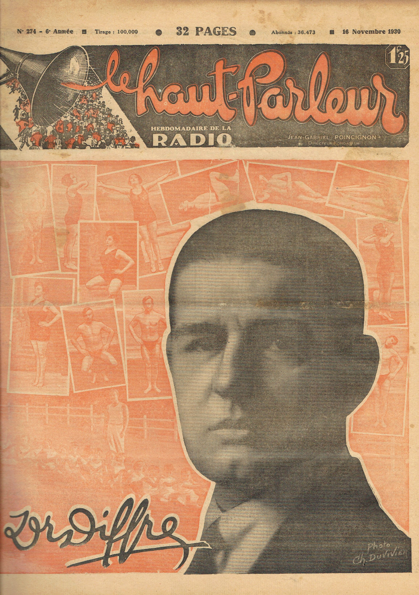 Première page de lehautparleur numero0274