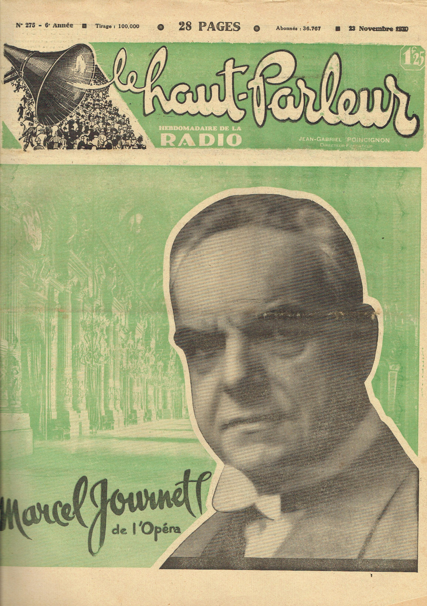 Première page de lehautparleur numero0275