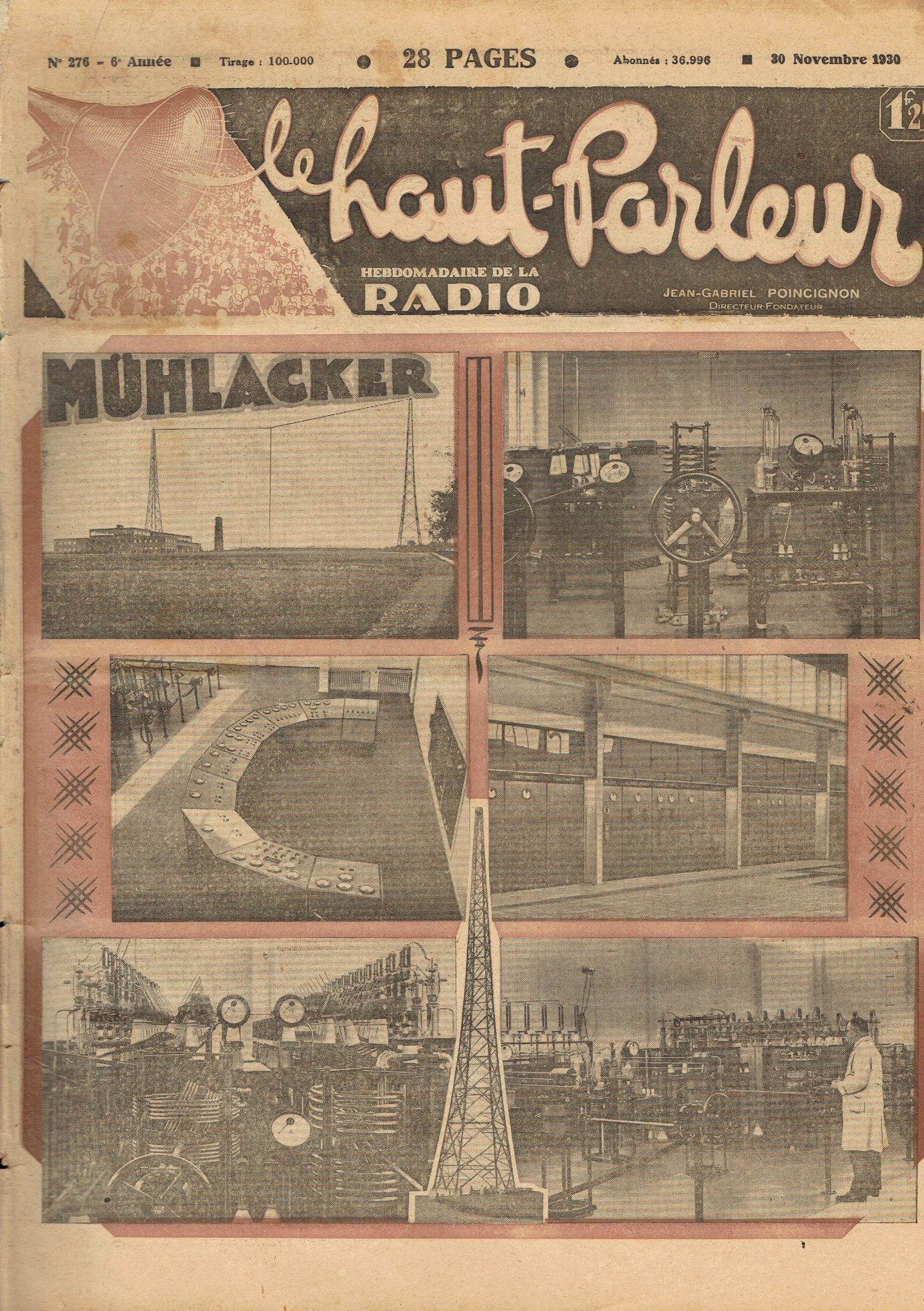 Première page de lehautparleur numero0276