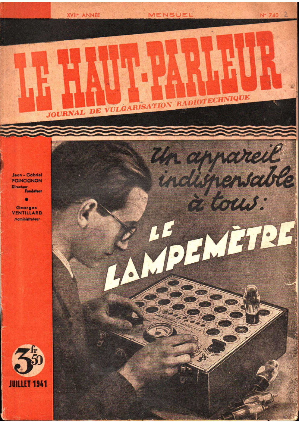 Première page de lehautparleur numero0740
