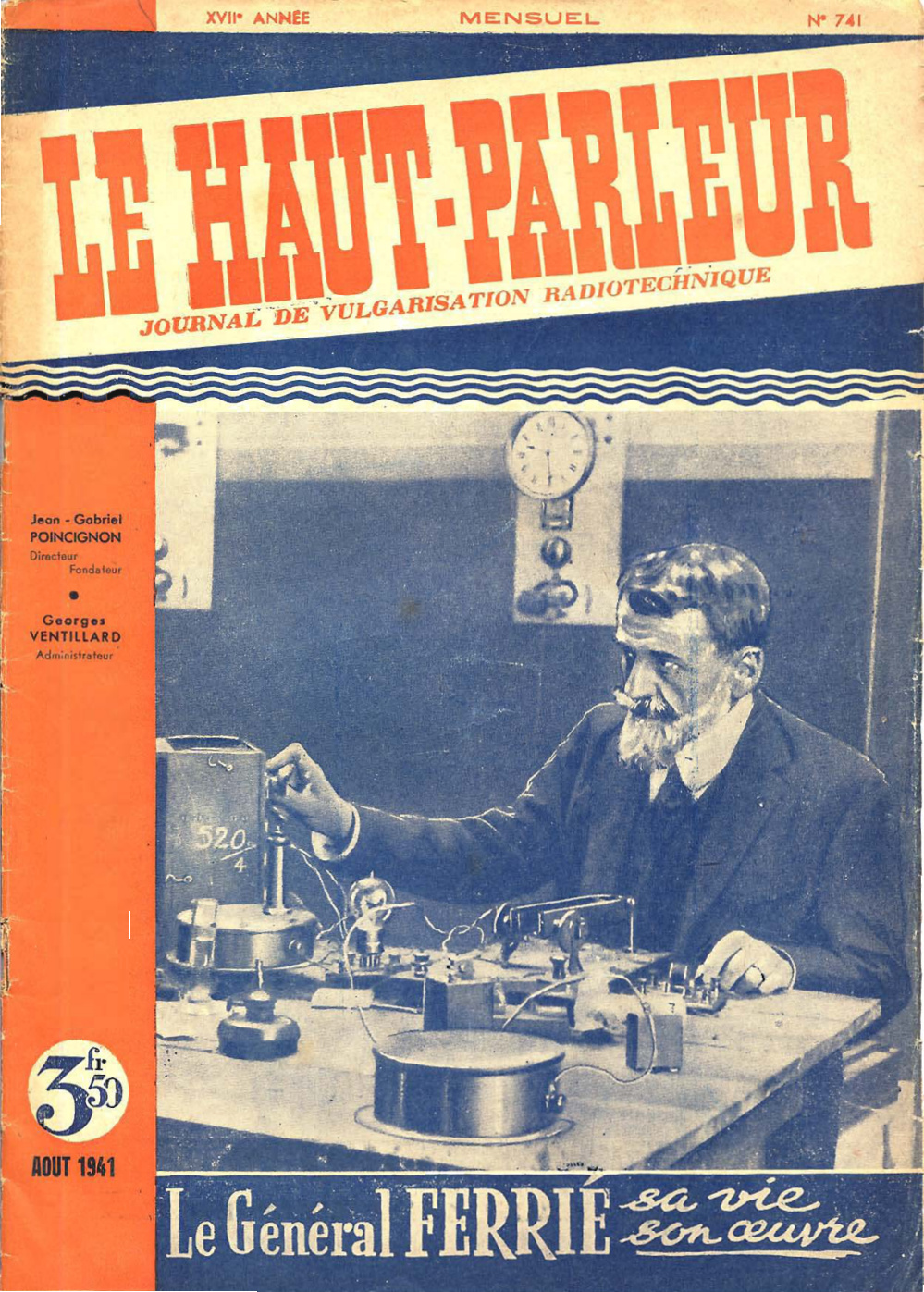 Première page de lehautparleur numero0741