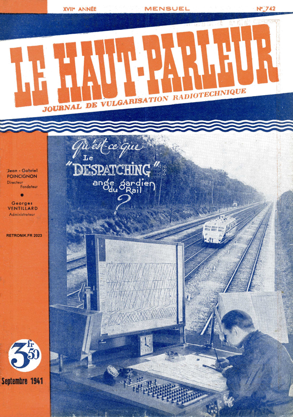 Première page de lehautparleur numero0742
