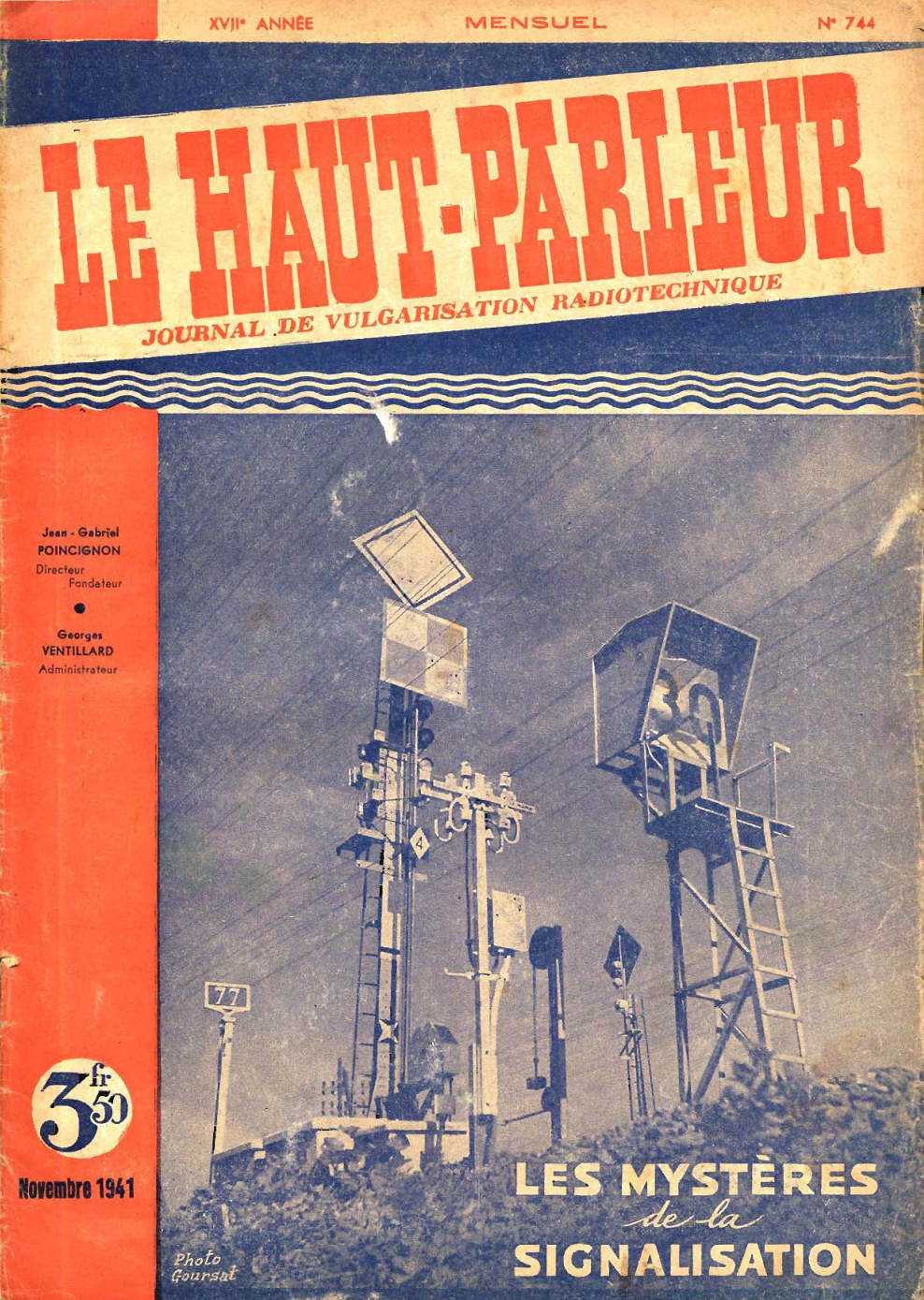 Première page de lehautparleur numero0744