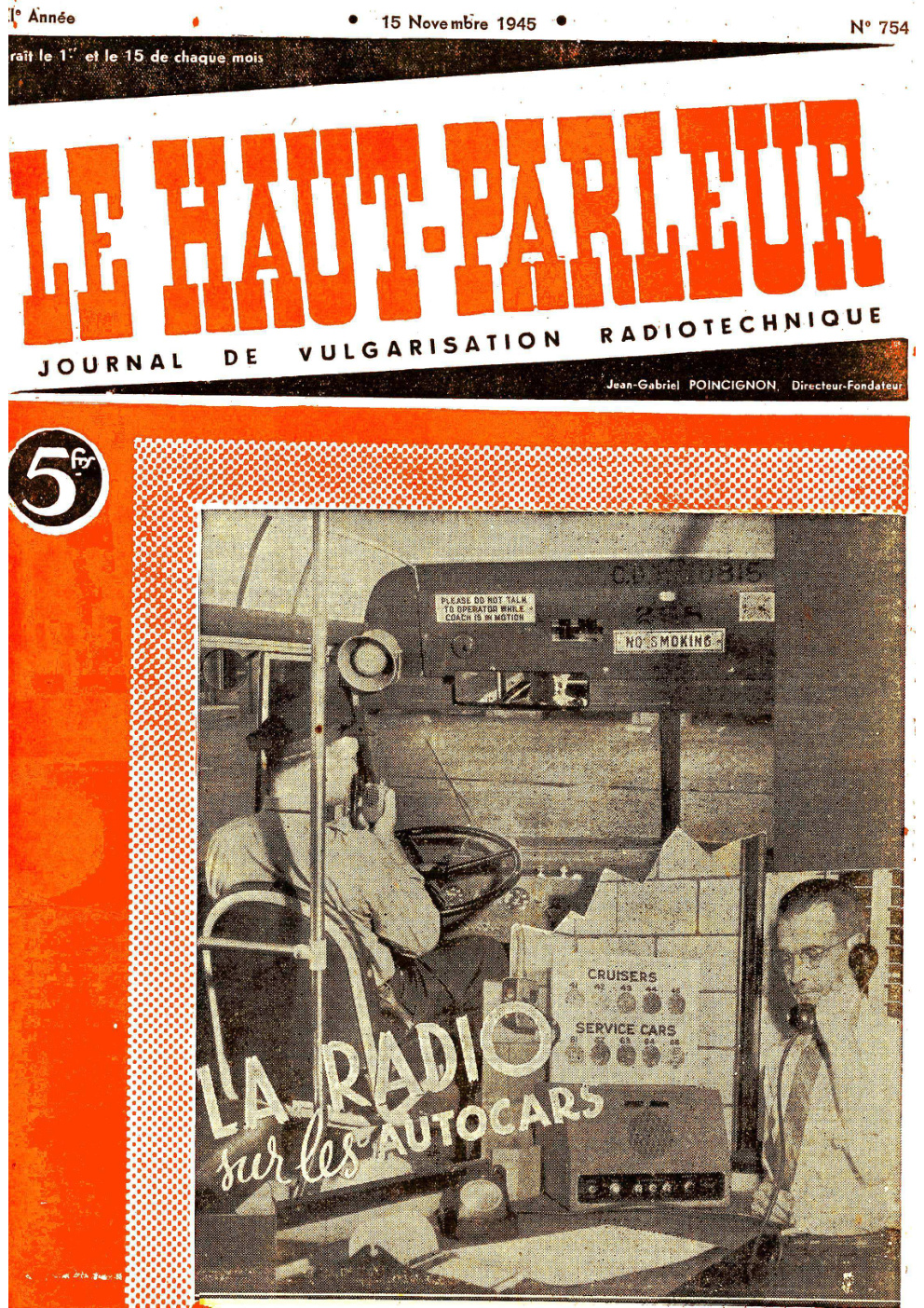 Première page de lehautparleur numero0754