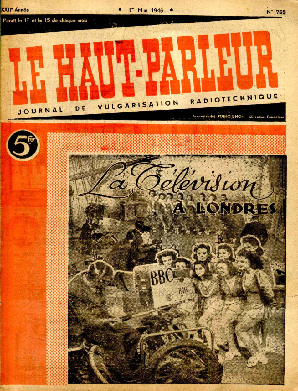 Première page de lehautparleur numero0765