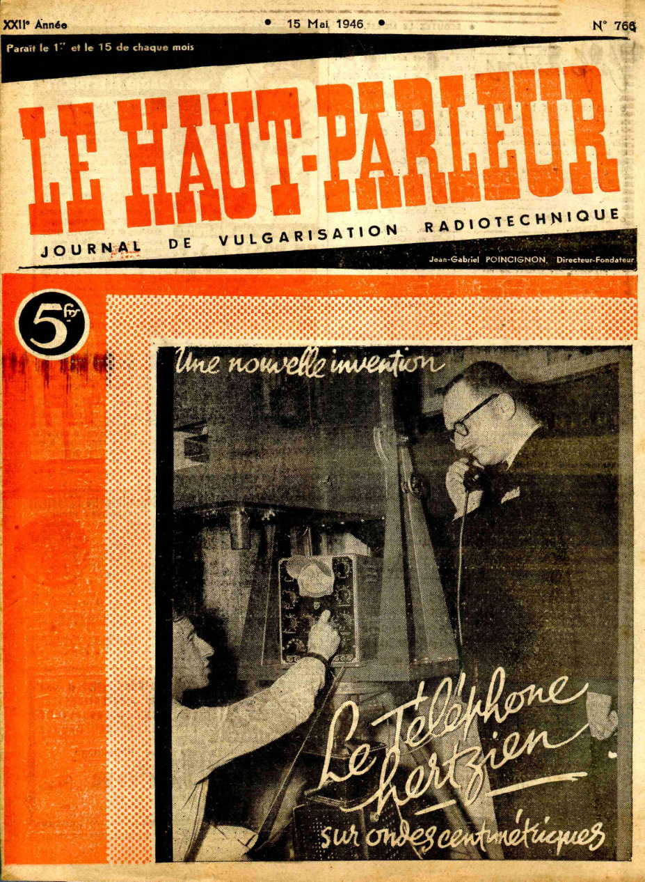 Première page de lehautparleur numero0766