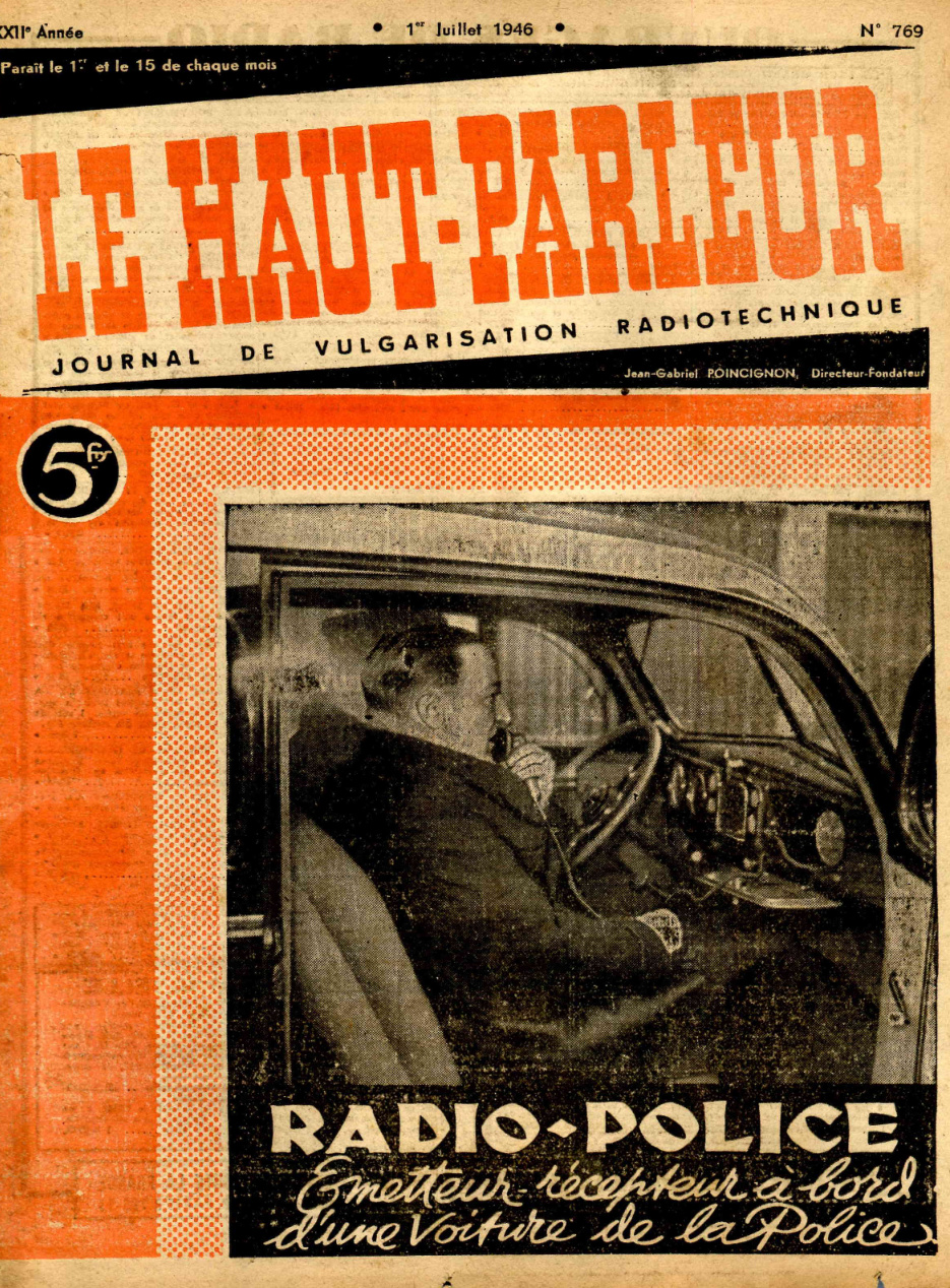 Première page de lehautparleur numero0769