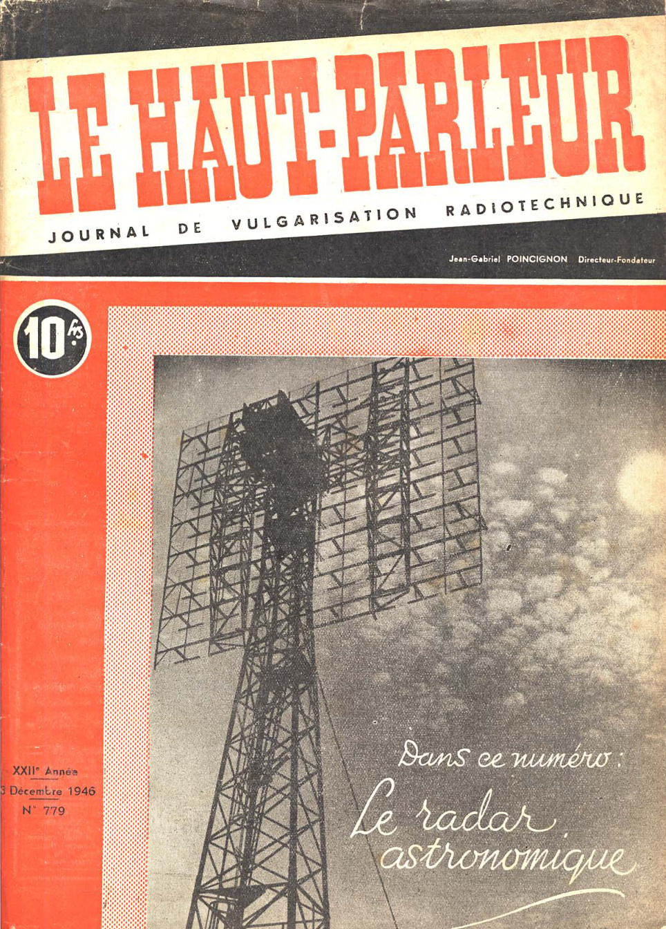 Première page de lehautparleur numero0779