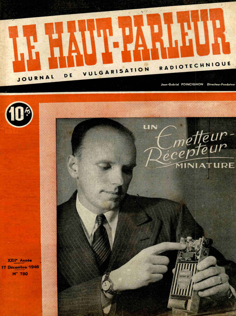 Première page de lehautparleur numero0780