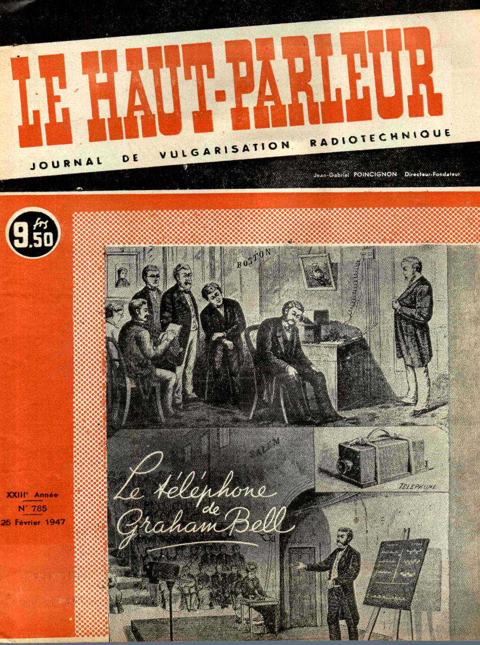 Première page de lehautparleur numero0785