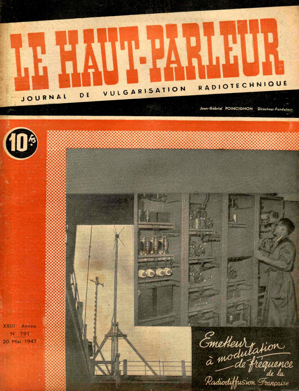 Première page de lehautparleur numero0791