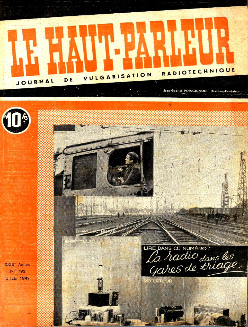 Première page de lehautparleur numero0792