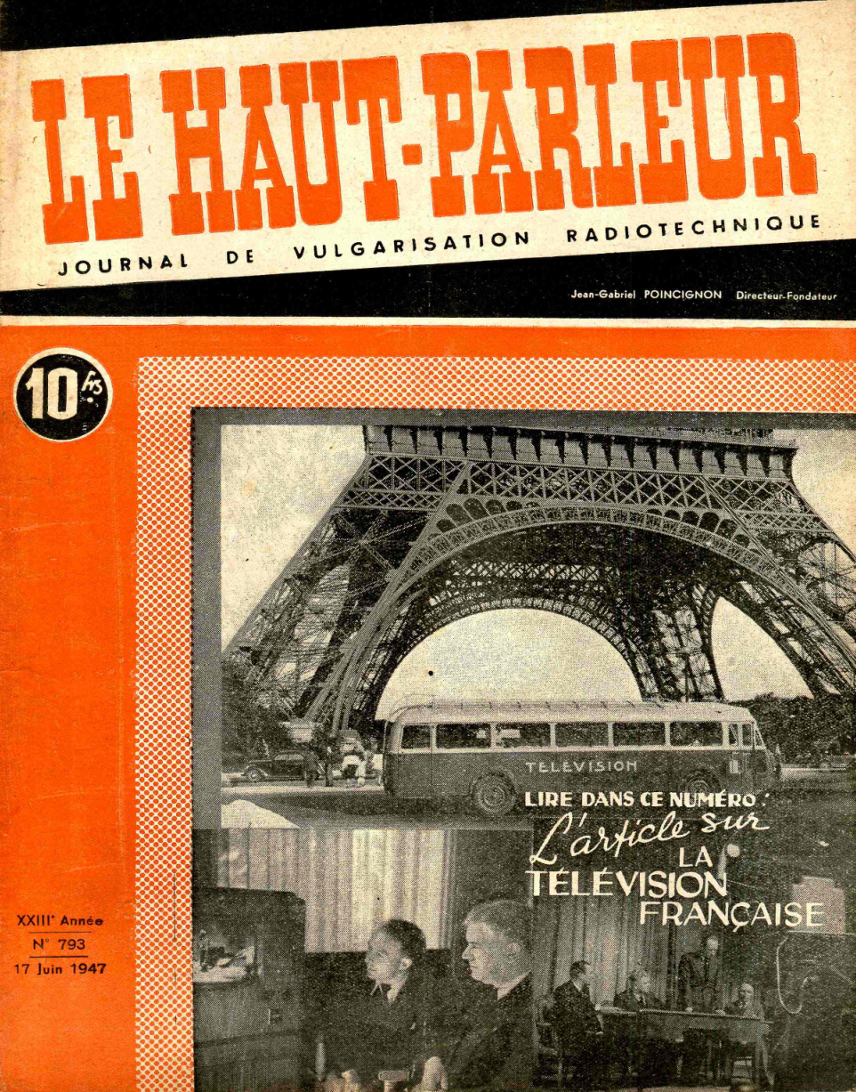 Première page de lehautparleur numero0793